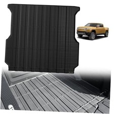 Truck Bed Mat Compatible with 2022 2023 2024 2025 2026 Rivian R1T Accessories