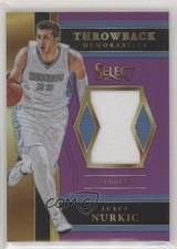 2017-18 Panini Select Throwback Memorabilia Purple Prizm 92/99 Jusuf Nurkic 0l2q
