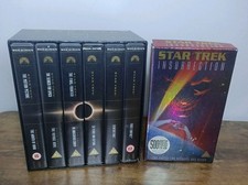 Star Trek: The Movie Collection VHS Box Set - 1 to 8 & Insurrection