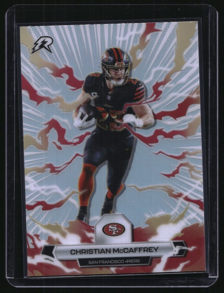 2025 Topps Resurgence Christian McCaffrey #87 Refractor San Francisco 49ers