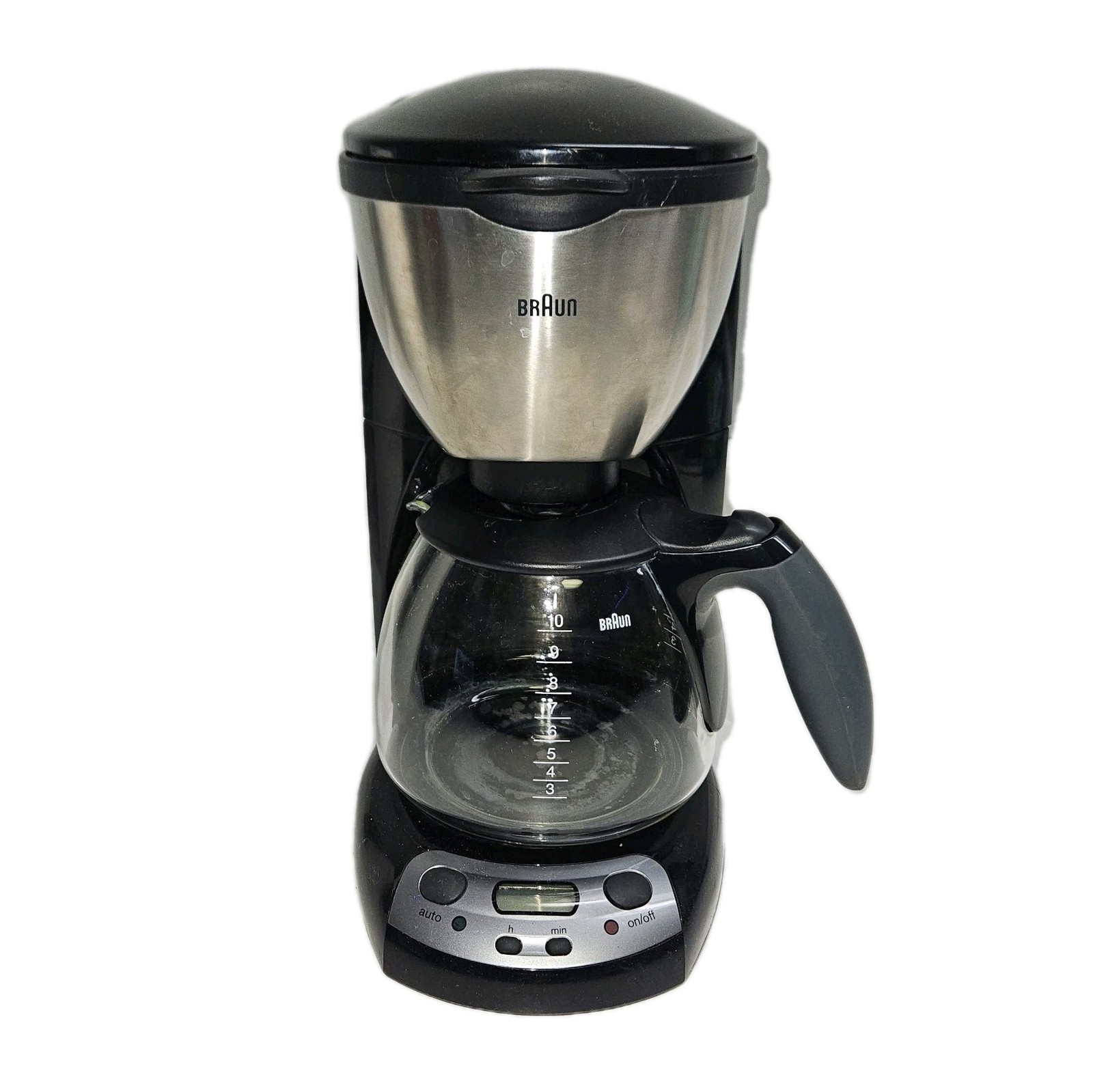 Braun 3105 10-Cup Programmable Coffee Maker Tested Working with New Filter-image