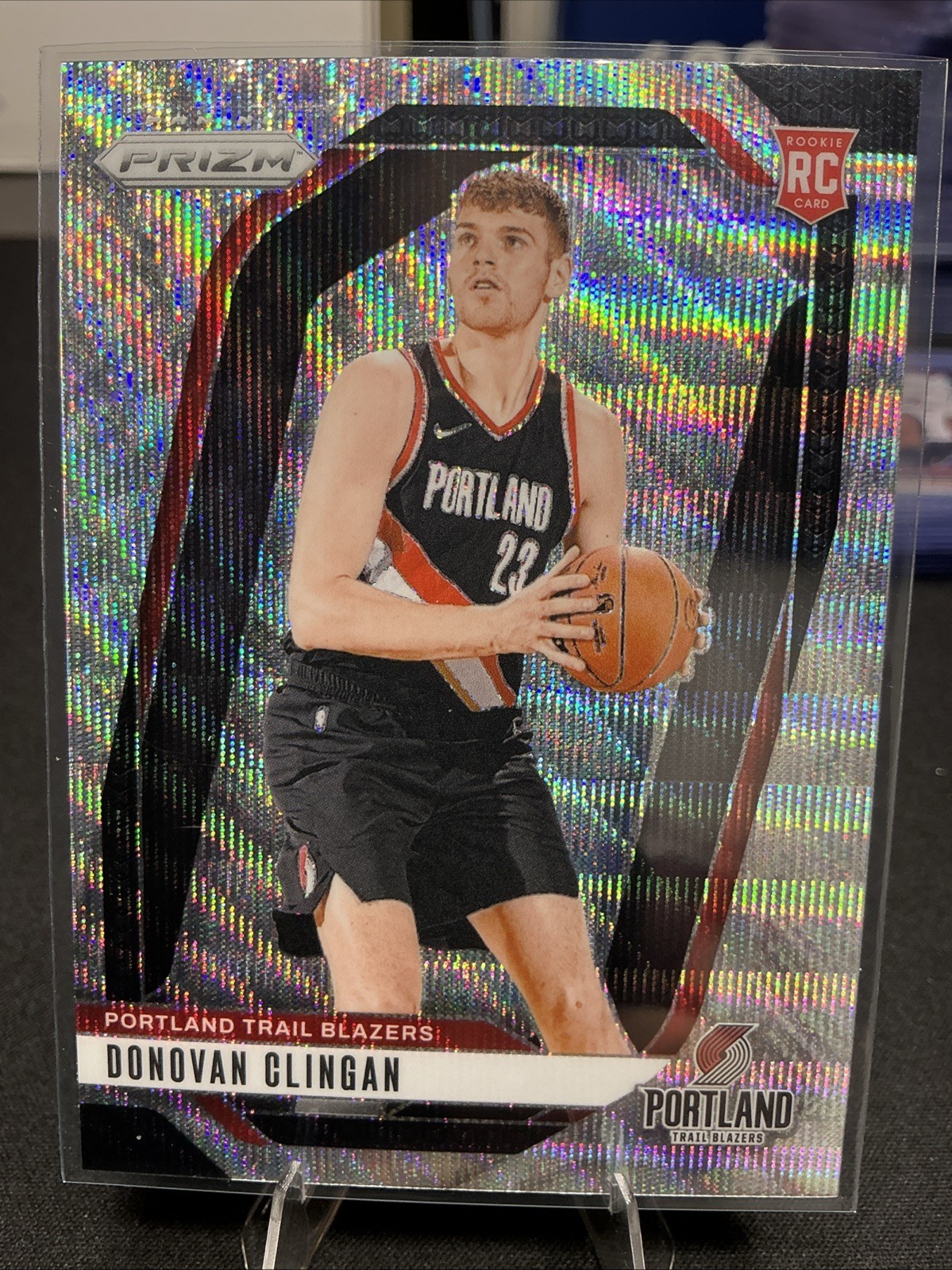 2024-25 Panini Prizm Wave Donovan Clingan Rookie (RC) #221