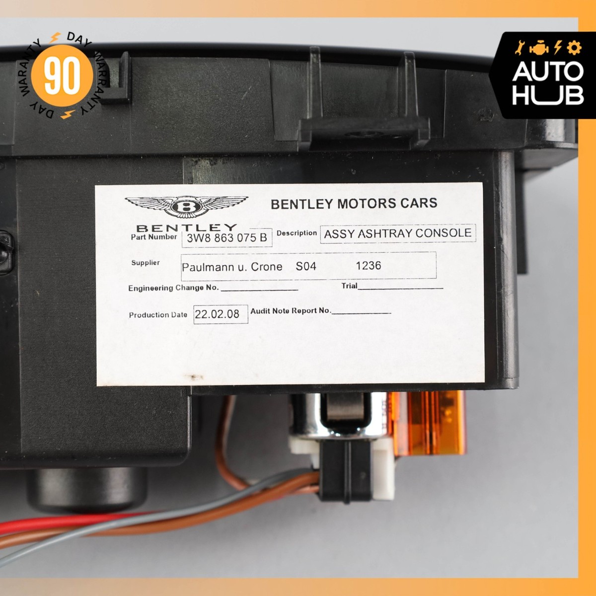 Bentley Continental GTC Flying Spur Rear Center Console