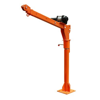 #ad Truck Mounted Crane Hoist Truck Jib Lifting Cranes w Electric Winch 500kg 1100lb $291.16