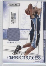 2010 Panini Rookies & Stars Dress for Success Materials 178/299 Xavier Henry 0n9