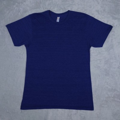 American Apparel The Track Shirt 50/25/25 T-shirt Mens M VTG Y2K Indie Heathered