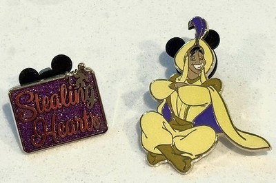 Lot Of 2 Oh My Disney Aladdin Pins