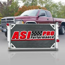 1553 4 Row Aluminum Radiator For 1994-2002 95 Dodge Ram 2500 3500 5.9L Cummins