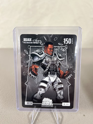 Bo Jackson Battle Arena - BOJAX PSA Magazine Football Card - 150 Power Steel P-9