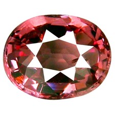 1.11 ct Mesmerizing Oval Cut 7 x 5 mm Tanzania Pink Malaya Garnet Gemstone