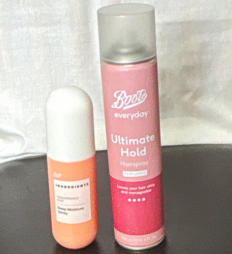 Boots everyday Ultimate Hold Perfumed Hairspray Spray 75ml Unisex All Hair