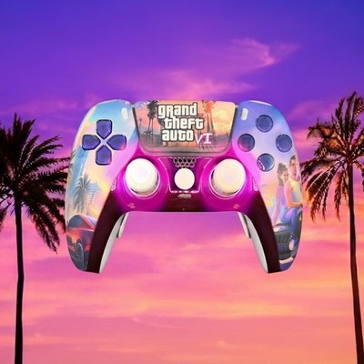 Sony PS5 DualSense Controller - GTA 6 Version
