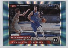 2021-22 Panini Donruss Franchise Features Holo Teal Laser Luka Doncic #1 4g8