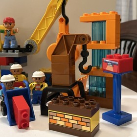 LEGO DUPLO: Big Construction Site (10813) Custom Set With Extra Building Pieces