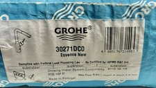 GROHE 30271DC0 Essence Pull-Out Kitchen Faucet Supersteel New Wholesaler Stock