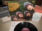 THE BEATLES Vinyl Lp RUBBER SOUL 1980 U.S. PURPLE CAPITOL NM/NM!