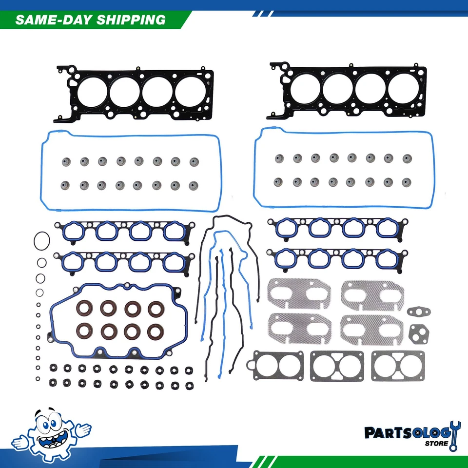 Kit de reconstrucción de motor DNJ EK4171A para 98-04 Ford Mercury Marauder Mustang 4,6 L DOHC Foto 2 de 4