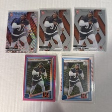 2025 Cincinnati Bengals Rookie Card Lot! Shemar Stewart! Optic Mosaic 