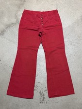 True Vintage 70s Wrangler Bell Bottom Flare Hippie Boho Western Jeans 31x29in