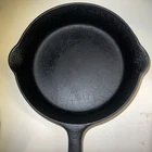 Griswold No. 5 Cast Iron Skillet 724 M Erie PA Sits Flat