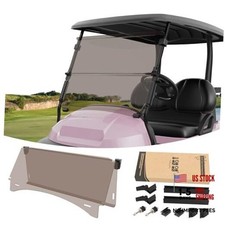 Foldable Golf Cart Windshield for Club Car Precedent 2004 - Tinted Windshield