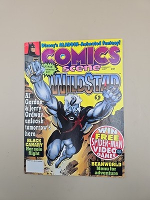 Comics Scene #31 (1992) 1st Printed App HARLEY QUINN BEFORE Batman Adventures!! 