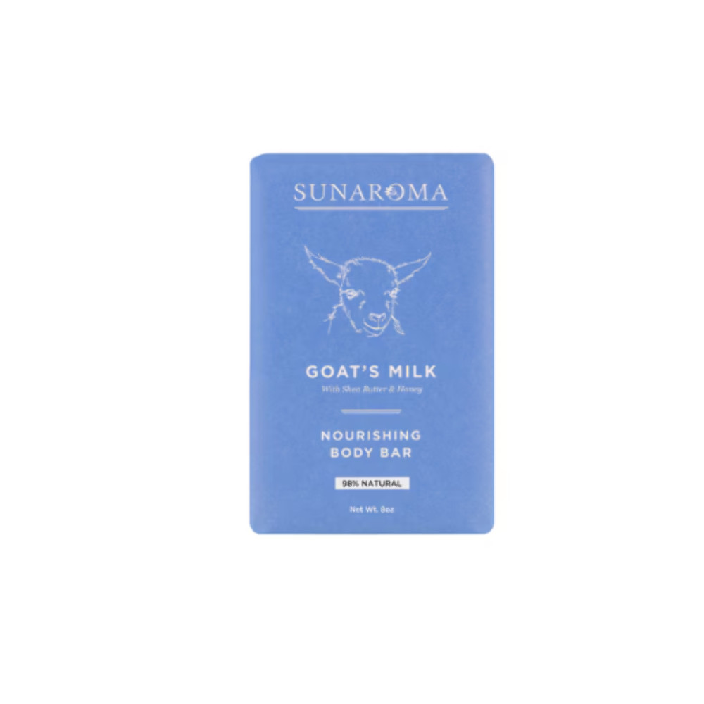 Sunaroma Goats Milk W/ Shea Butter & Manuka Honey Soap (8 Ounce)