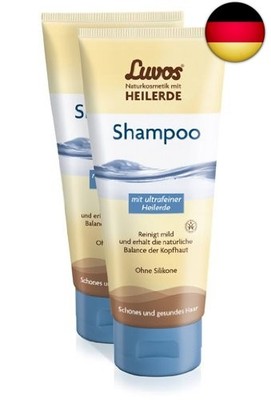 Luvos Shampoo (2er Pack) - reinigt die Haare besonders schonend (2x200ml)
