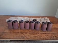 Lot Of 50 4.5 Inch Spindle Sanding Sleeves Assorted 50 80 150 Grit Set N75