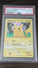 PIKACHU 2009 Pokemon #112/111 PSA 8 NM-MINT Rising Rivals HOLO! Graded!
