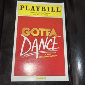 Gotta Dance National Tour Playbill 2015 Chicago Andre De Shields musical RARE