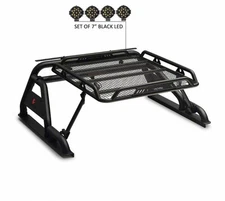 BLACK HORSE WRB-001BK-PLB Warrior Roll Bar Kit