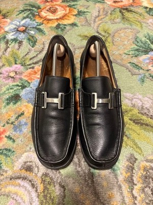 Hermes H Logo Men\'s Dark Brown Leather Driving Shoes/Loafers Mens hermes loafers uk - Gem main image 2