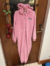 Christmas M&S Percy Pig Pink Pyjamas girls pink fleece 10-11 years 