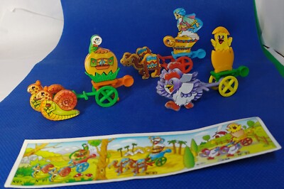 KINDER SURPRISE Animal chariots 1996