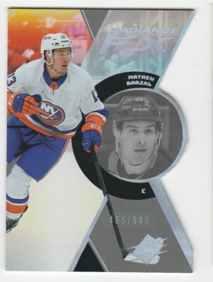 HOCKEY NHL 23 /24 UD SPX RADIANCE FX MATHEW BARZAL NYI  465/949  RFX-31