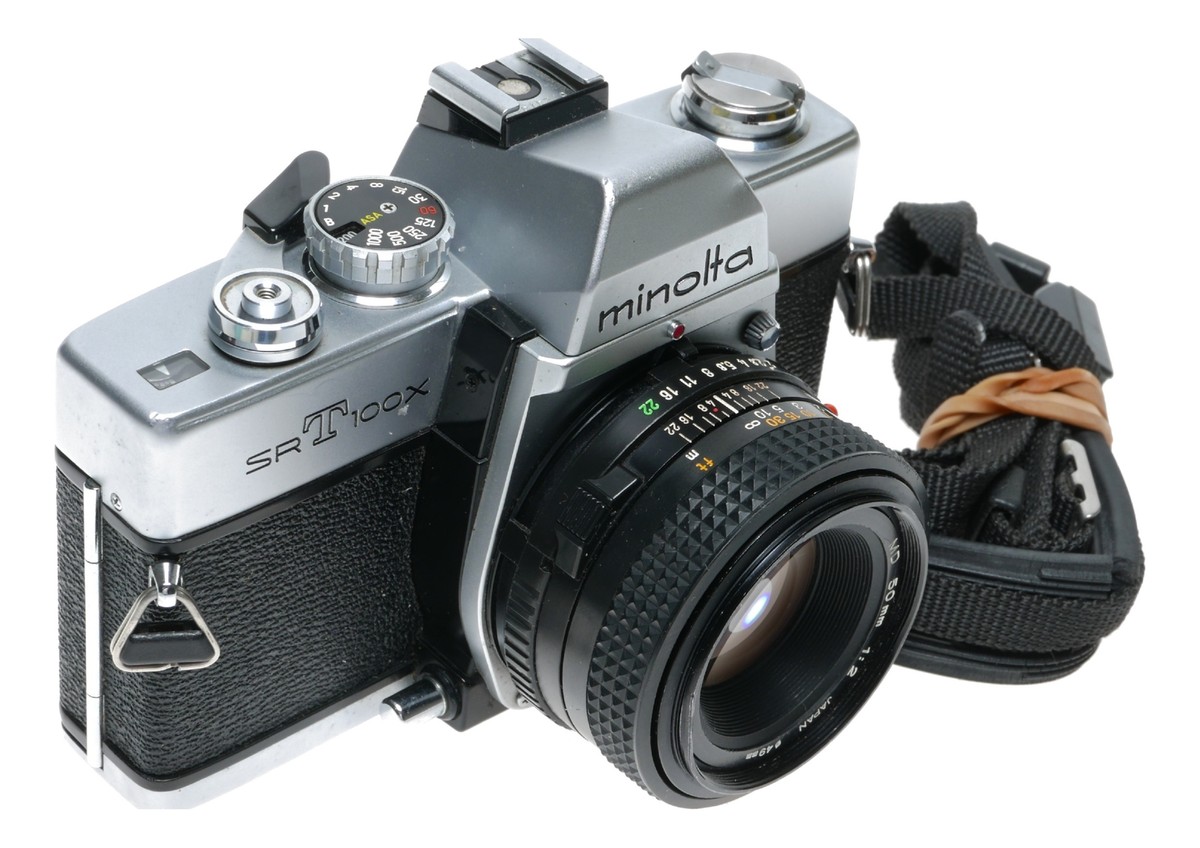 ★minolta SRT100X★ Elicarレンズ★ Minolta SRT 100X 35mm SLR Film Camera MD 50mm Lens 1:2 | eBay