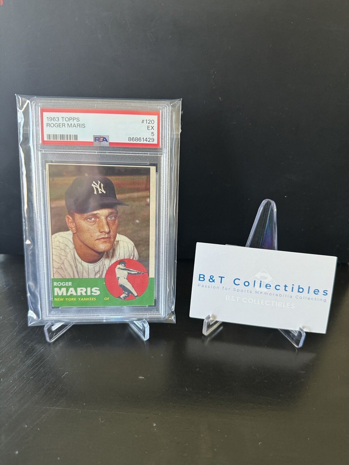 1963 Topps #120 Roger Maris PSA 5 EX New York Yankees🔥🔥