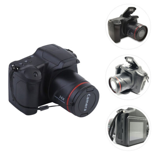 1 pièce appareil photo numérique 1080P 1080P téléappareil photo appareil photo numérique 16X appareil photo zoom - Photo 1/12