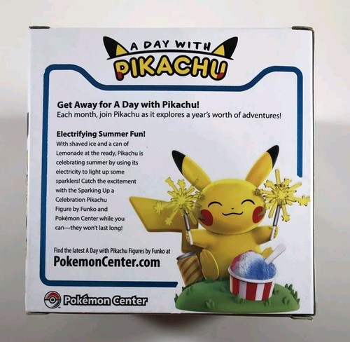 Sparking Up a Celebration A Day with Pikachu Funko - Nuevo en Caja Pokémon Exclusivo - Imagen 2 de 6