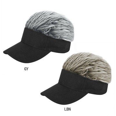Unisex Fashion Flair Hair Sun Visor Cap 