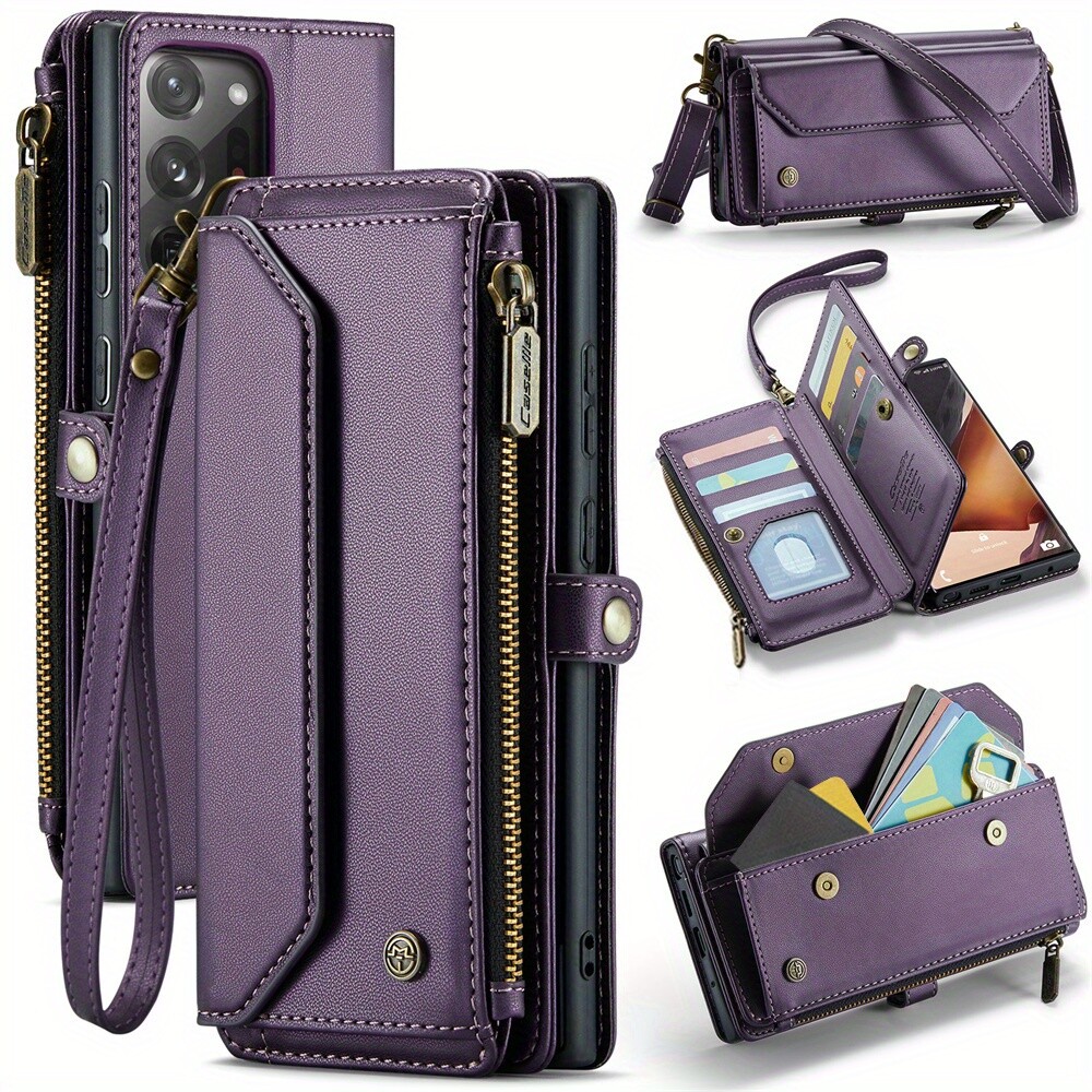 Card Holder Galaxy Note 20 Ultra Wallet Trounce Flipper Faux