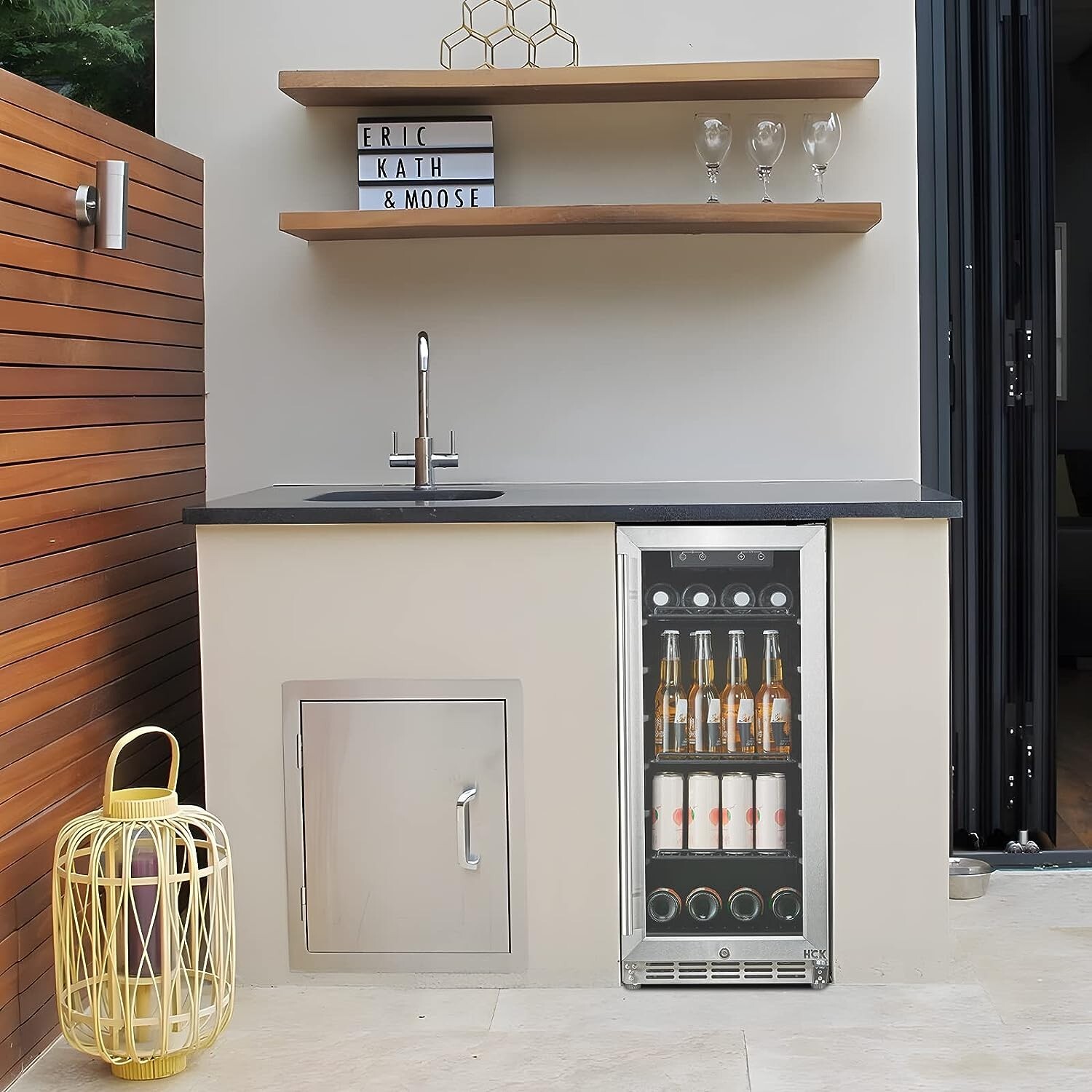 HCK 3.18 cu. ft. 15 Inch 90 can Commercial Grade Builtin Indoor