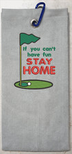 SALE on - Customized Embroidered Golf / Sports Towel