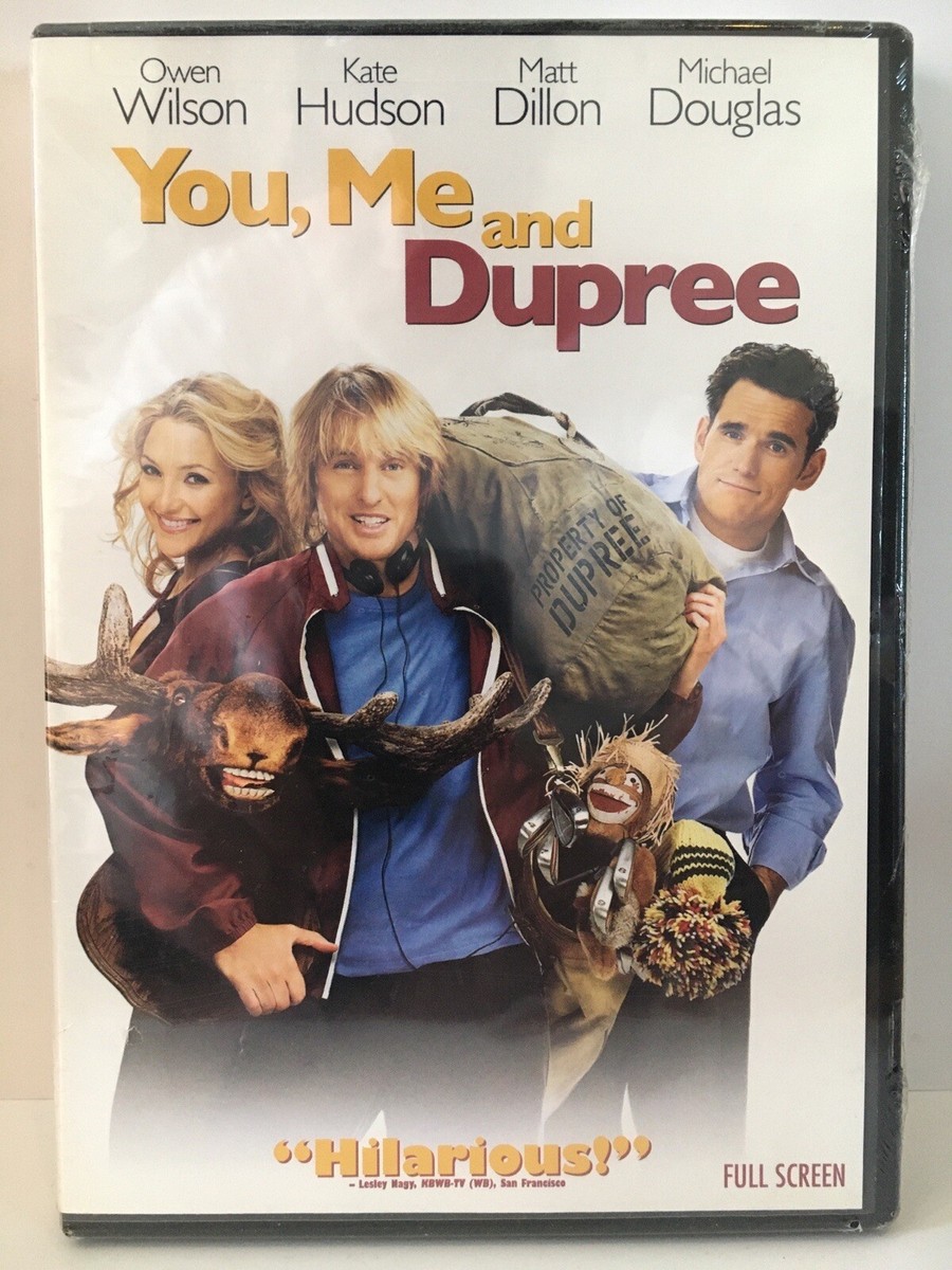 You, Me and Dupree DVD 2006 Owen Wilson/Kate Hudson/Matt Dillon