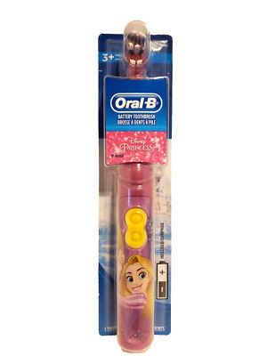 Oral-B Kids Battery Toothbrush, Soft, Disney Princess, 1 Toothbrush NEW