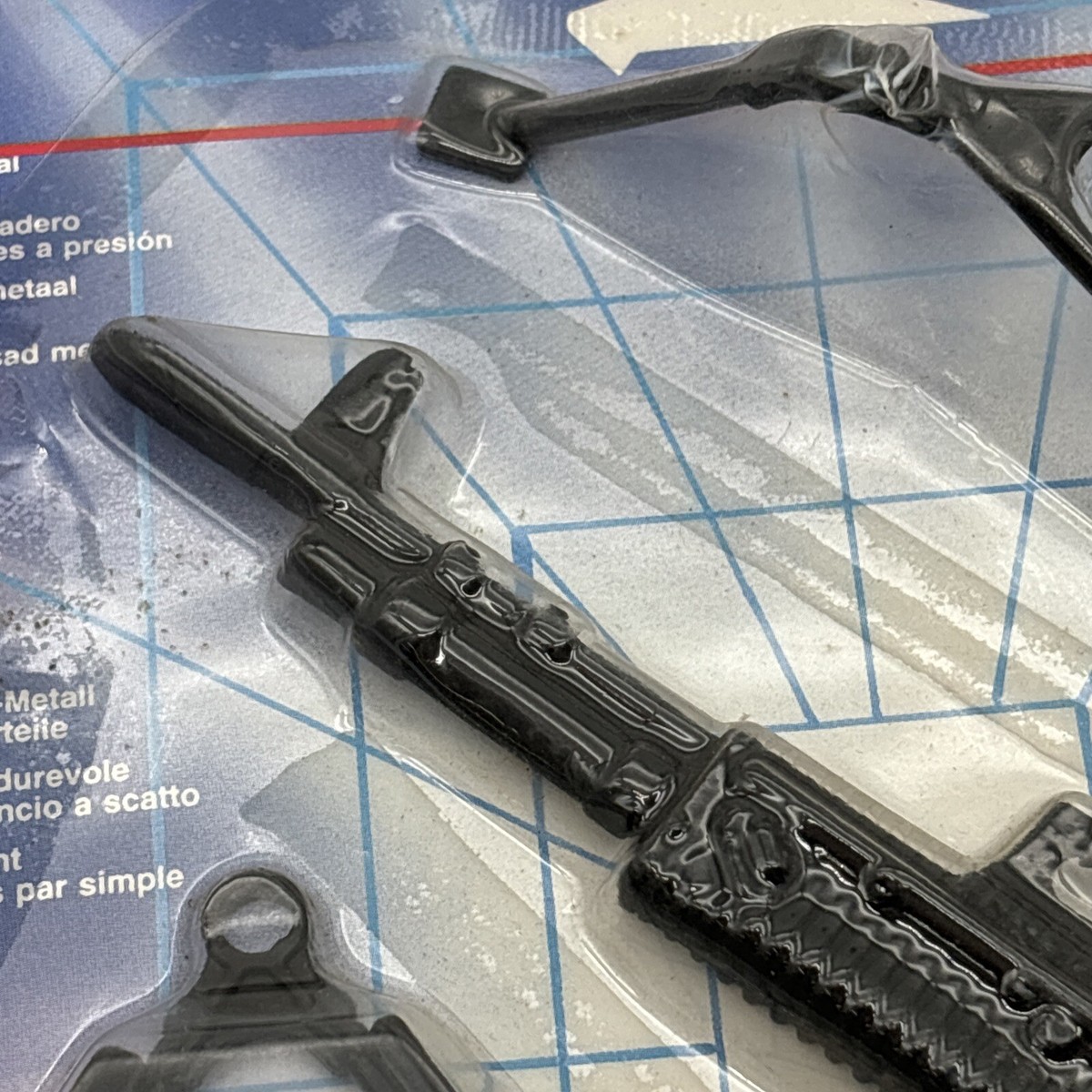 ERTL Force One Die-Cast M60 Machine Gun Metal Toy Vintage 1989