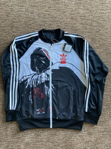 Adidas Star Wars/ Darth Zip Up Track Jacket Size | eBay