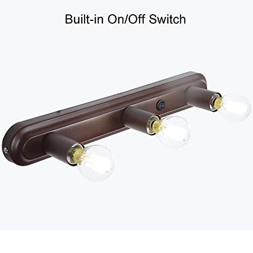 15'' RV Wall Sconce with 3 LED Bulbs (Included), 12V RV Vanity Light