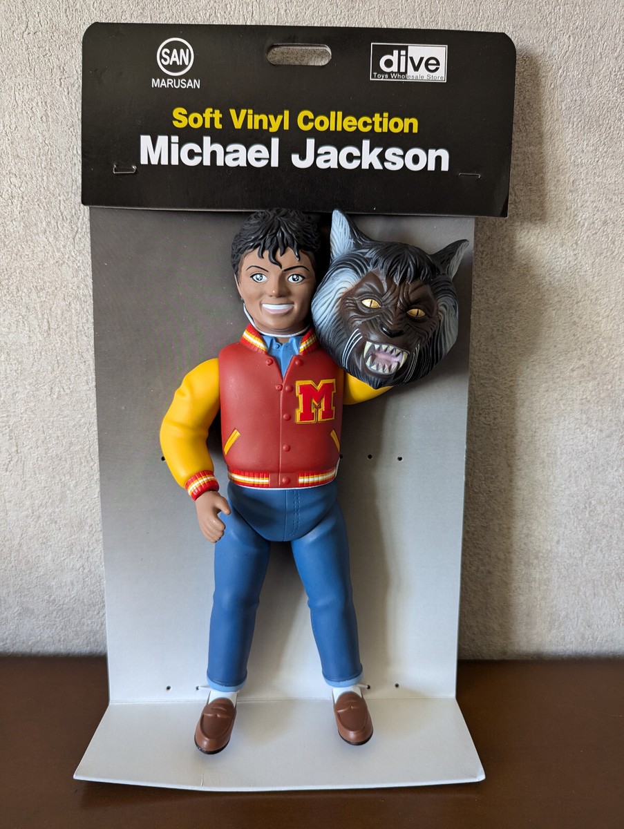 USED] MARUSAN Soft Vinyl Collection Michael Jackson Wolf Thriller
